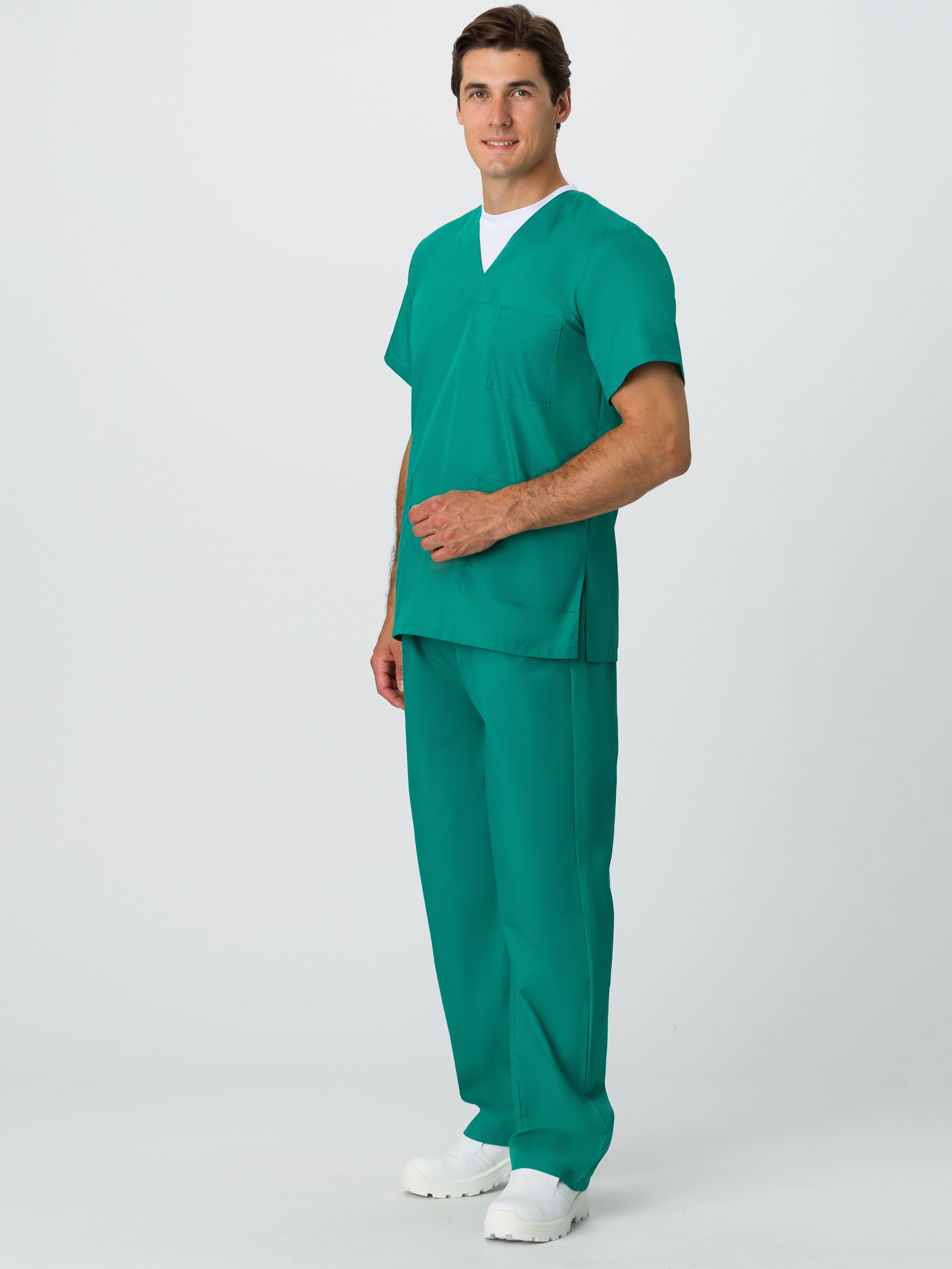 Костюм мужской хирурга (тк.ТиСи), т.зеленый