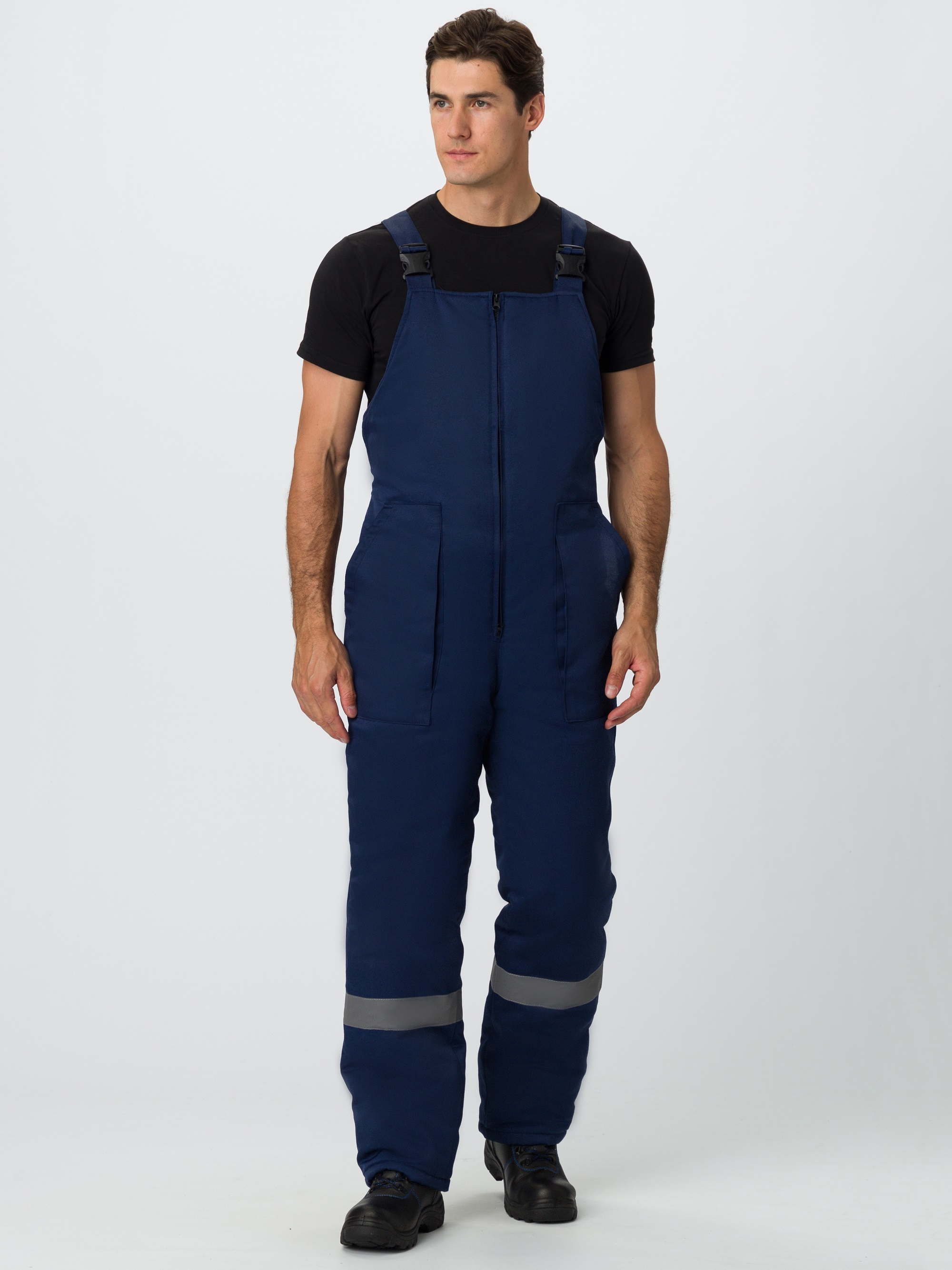 Костюм зимний Мастер (тк.Смесовая,210) п/к, т.синий