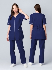 Костюм женский Вера (тк.ТиСи), т.синий