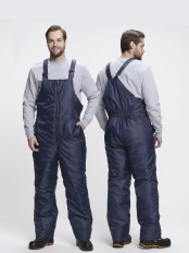 Полукомбинезон зимний Стандарт (тк.Оксфорд), т.синий