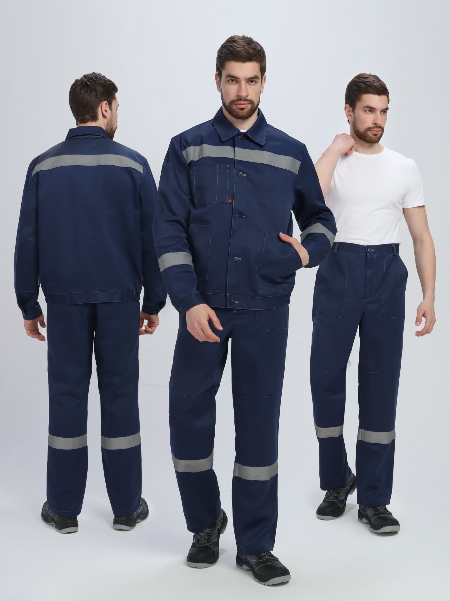 Костюм Легион-1 СОП (тк.Смесовая,210) брюки, т.синий