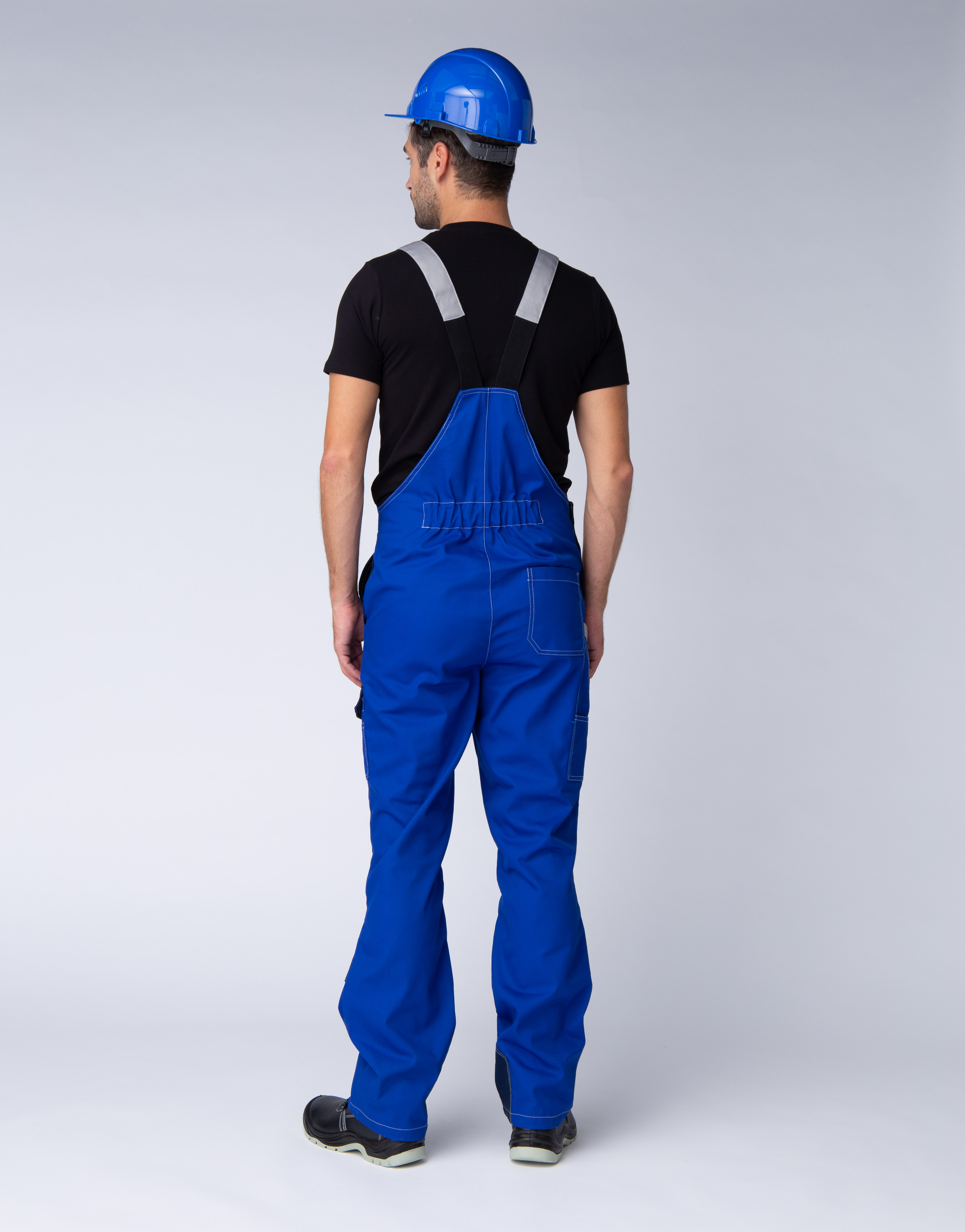 Костюм Формула (тк.Смесовая,240) п/к, васильковый/т.синий/св.серый