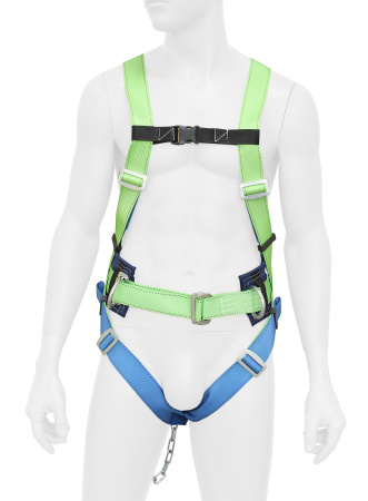 Привязь страховочная УСП 2 аГЖ с цепью 1,5м с амортизатором