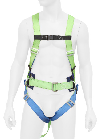 Привязь страховочная УСП 2 аАЖ с лентой 1,5м с амортизатором